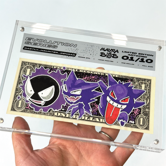 Limited Evolution Series “Gengar” Dollar Bill